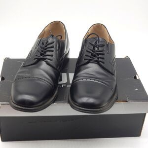 JF J Ferrar DANE 014-2903 Lace-up Black Dress Shoe Mens Size 11M